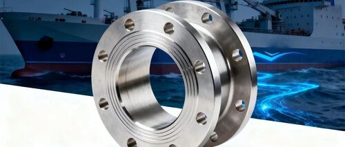 บล็อกบริษัทล่าสุดเกี่ยวกับ Titanium Alloy Flange: The 