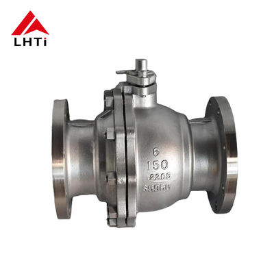 ราคาดี ANSI B16.34 ทิตาเนียม Gr2 Gr5 PN16 วาล์วกลม Flange สําหรับอุตสาหกรรมเคมีและพลังงาน DN10-DN200 ออนไลน์