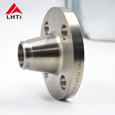 ราคาดี ทิตาเนียม Weld Neck Flange ASME B16.5 Class 150 Ti Gr2 Gr5 Gr7 หน้ายก WNRF สําหรับการใช้งานในท่อ ออนไลน์