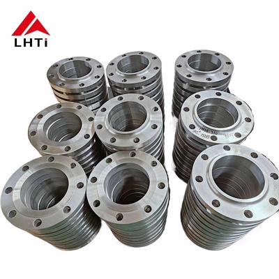 ราคาดี การระเบิดทรายลื่นบน Flange PN16 Ti Gr2 Gr5 Gr7 ยกหน้า RF สําหรับท่อน้ํามันและก๊าซ ออนไลน์