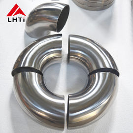ราคาดี ขัดเงา 2 '' 3 '' 4 '' gr2 45 องศา 90 องศาข้อศอกไทเทเนียมอุปกรณ์ท่ออ่อน ออนไลน์