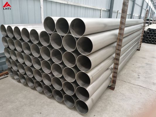 ราคาดี ท่อไททาเนียมขนาดเส้นผ่านศูนย์กลางขนาดใหญ่รอยเชื่อม ASTM B862 ออนไลน์