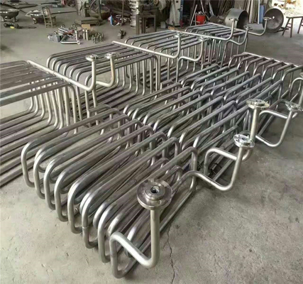 ราคาดี แลกเปลี่ยนความร้อนพิพิธภัณฑ์สัตว์น้ำไททาเนียมคอยล์เย็นระเหย OD 6MM ASTM B337 ออนไลน์