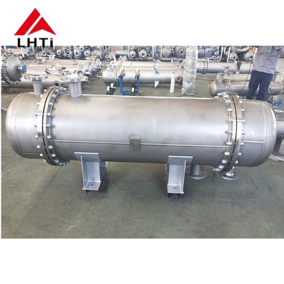 ราคาดี ตัวแลกเปลี่ยนความร้อนท่อป้องกันการกัดกร่อน Ti 2.5m/S 3.0MPa SGS ออนไลน์