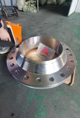 ราคาดี GR7 ASME B16.5 สลิปหน้าแปลนคอเชื่อมปลอมแปลงบนประเภทคนตาบอด ออนไลน์
