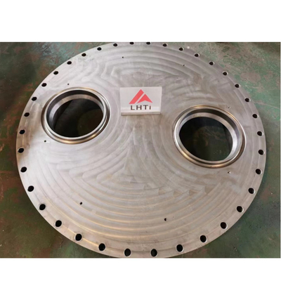 ราคาดี เคมีภัณฑ์ Metallurgical Titanium Blind Flange พร้อม Channel Shell Chamber UNS 32750 ออนไลน์