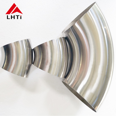 ราคาดี ไททาเนียมอัลลอยด์ 90 องศาข้อต่อท่อข้อศอก ASTM B363 WPT2 LR / SR 2inch Sch10s ออนไลน์