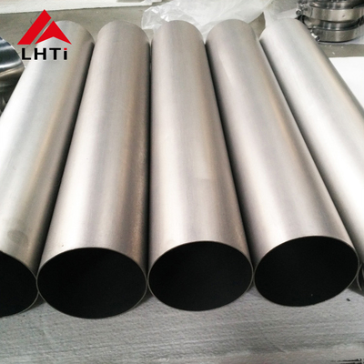 ราคาดี Gr1 / Gr2 / Gr5 ท่อไทเทเนียมบริสุทธิ์ไม่มีรอยต่อสำหรับเครื่องแลกเปลี่ยนความร้อน ASTM B338 ออนไลน์
