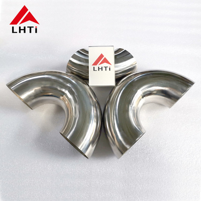 ราคาดี ASME B16.9 การรับรอง Ti Elbow Fitting / Titanium Elbow 180 องศา การเชื่อมต่อสอยผิวเคลือบ ออนไลน์