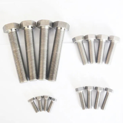 ราคาดี สินค้าประกอบการ2.1 Gr2 Gr5 ทิตาเนียม Bolts และลูกหมาก Hex Head 1/4'-20 TPI 1' ออนไลน์