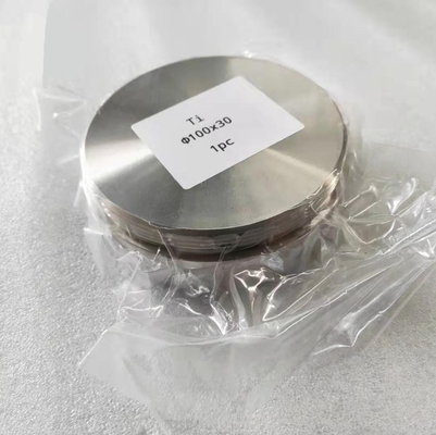 ราคาดี Gr1 Gr2 Gr5 TiAl Alloy Titanium Sputtering Target สำหรับการเคลือบ PVD ออนไลน์