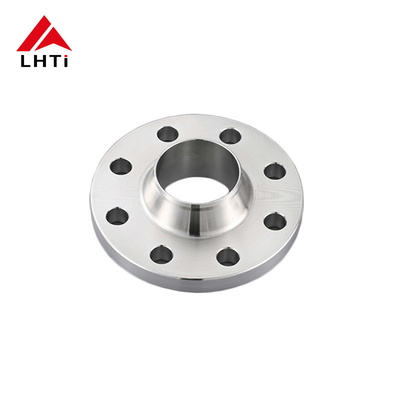 ราคาดี DN50 ทิตาเนียมการปั่น Neck Flange - ANSI B16.5 Ti-Pd สังกะสี WN ท่อเชื่อมต่อ / โลหะ Flange ออนไลน์
