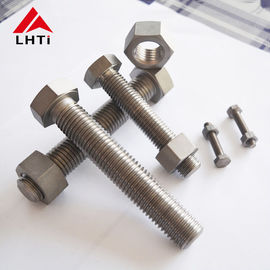 ราคาดี Gr2 Gr5 น็อตไทเทเนียมและน็อตหัวหกเหลี่ยม 1/4 ''-20 TPI 1'' ASME ANSI B18.2.1 ออนไลน์