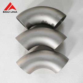 ราคาดี ข้อศอกไทเทเนียม 90 องศา, ข้อศอกเชื่อมโลหะปลอมแปลงเคมี SCH40 Gr1 Gr2 ออนไลน์