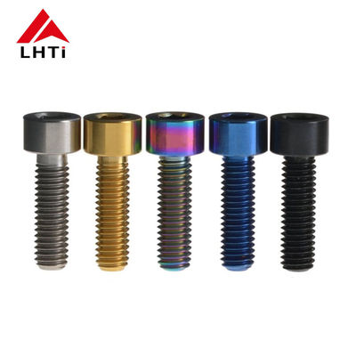 ราคาดี สกรูฝาครอบซ็อกเก็ต Hex ไทเทเนียม M6 Gr2 ปลอมแปลงDIN912 ออนไลน์