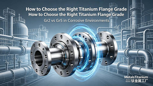บล็อกบริษัทล่าสุดเกี่ยวกับ How to Choose the Right Titanium Flange Grade: Gr2 vs. Gr5 in Corrosive Environments