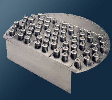 ราคาดี Titanium Nickel Zirconium Tower Internals คอลัมน์ Bubble Cap สำหรับการกลั่น ออนไลน์