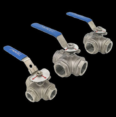 ราคาดี วาล์วลูกกลองสามเส้น - วาล์วลูกกลอง Ti Gr2 DN 15 คลาส 150-2500 พร้อมแผ่นสําหรับการบําบัดน้ํา ออนไลน์