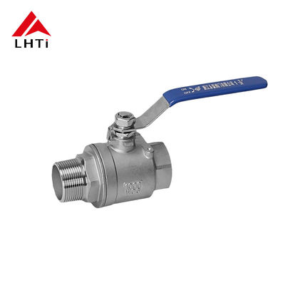 ราคาดี น้ํามันสัดส่วนกลาง 2 ชิ้น Titanium Floating Ball Valve ประเภท 150 ประเภท 300 สําหรับการไหลของกรดเอเซติก ออนไลน์